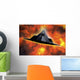 F-117 Nighthawk Flying Mach Wall Decal