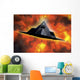 F-117 Nighthawk Flying Mach Wall Decal