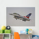 F-16b Fighting Falcon Royal Wall Decal
