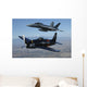 F A-18 Hornet In-Flight Wall Decal