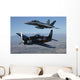 F A-18 Hornet In-Flight Wall Decal