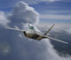 F-22 Raptor Flying Front Wall Decal