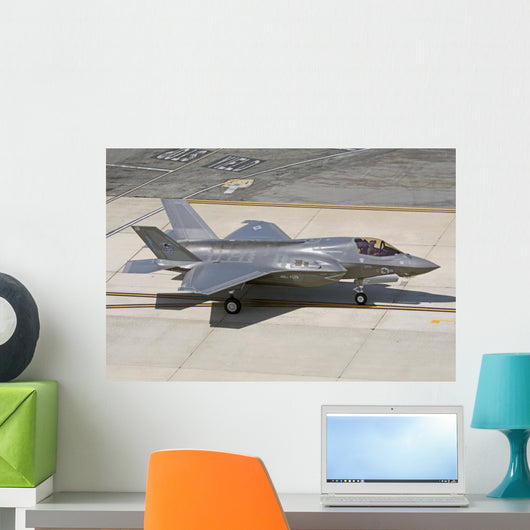 F-35b Flight Line Nellis Wall Decal