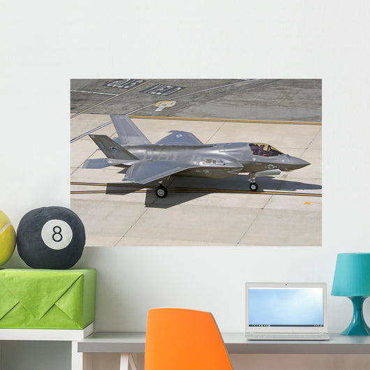 F-35b Flight Line Nellis Wall Decal
