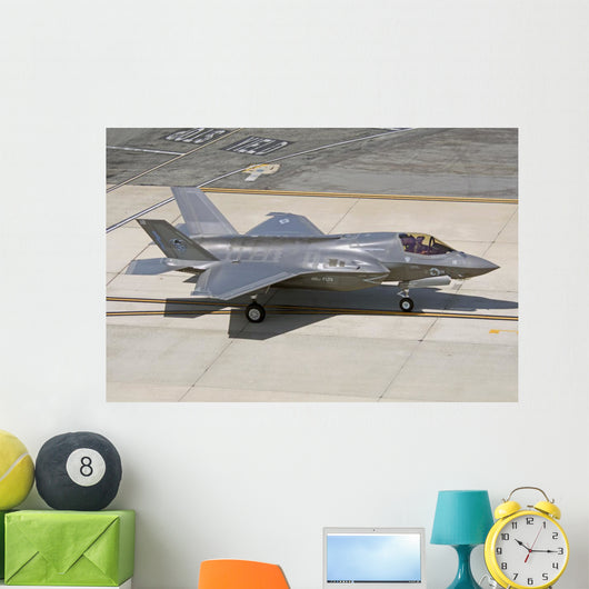 F-35b Flight Line Nellis Wall Decal