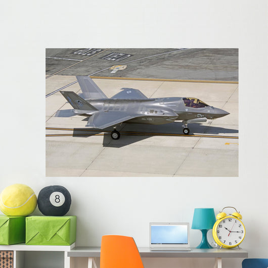 F-35b Flight Line Nellis Wall Decal