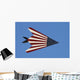 F-117 Nighthawk Flying over Wall Decal