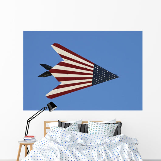 F-117 Nighthawk Flying over Wall Decal