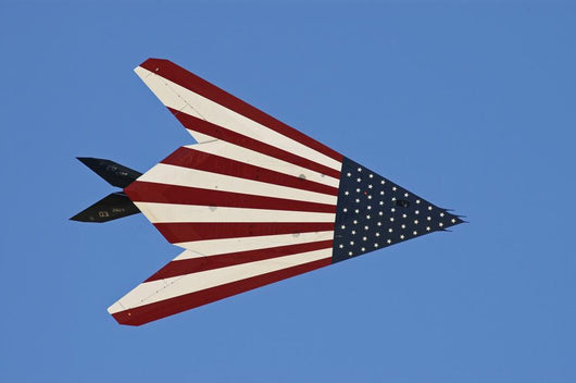 F-117 Nighthawk Flying over Wall Decal