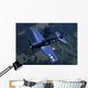 F6f Hellcat Flying over Fields Wall Decal