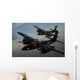 F7f Tigercats Formation Flight Wall Decal