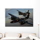 F7f Tigercats Formation Flight Wall Decal