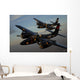 F7f Tigercats Formation Flight Wall Decal