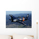 F8f Bearcat Flying over Wall Decal