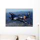 F8f Bearcat Flying over Wall Decal