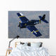 Grumman F4f Wildcat Flying Wall Decal
