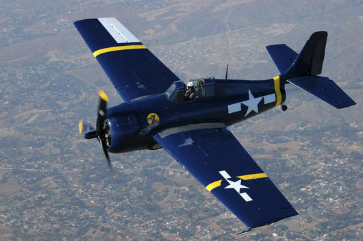 Grumman F4f Wildcat Flying Wall Decal