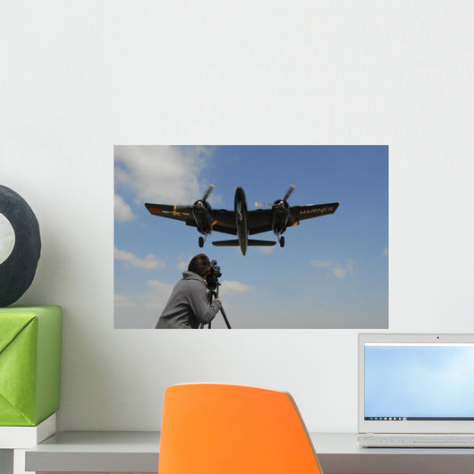 Photographer Taking Picture F7f Wall Decal
