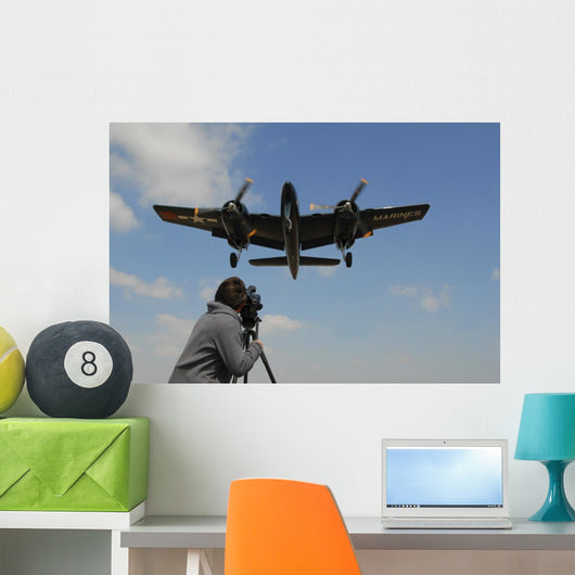 Photographer Taking Picture F7f Wall Decal