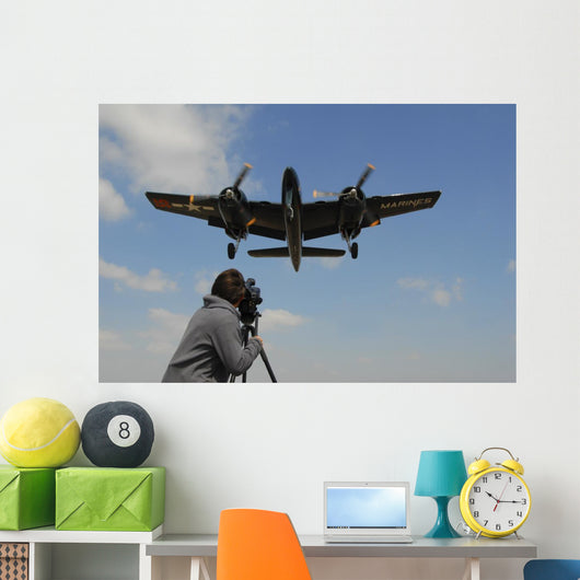 Photographer Taking Picture F7f Wall Decal