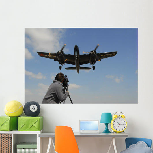 Photographer Taking Picture F7f Wall Decal