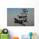 Formation Grumman F8f Bearcats Line-up Wall Decal