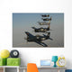 Formation Grumman F8f Bearcats Line-up Wall Decal