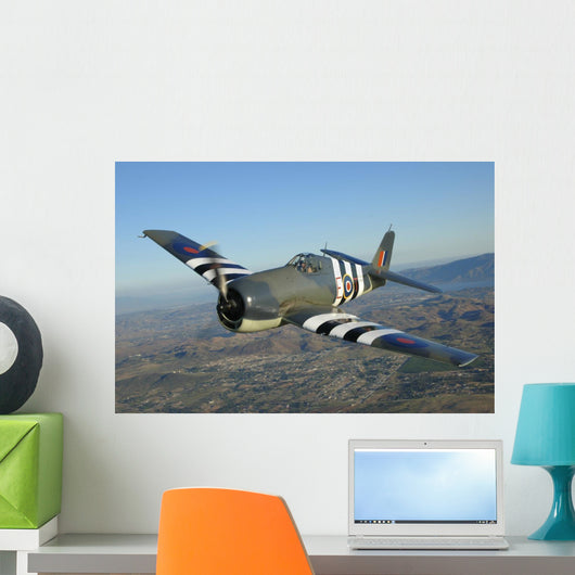 F6f Hellcat Flying Wall Decal