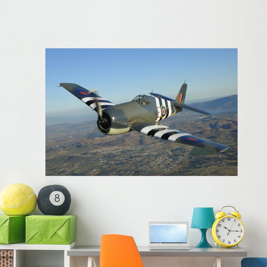 F6f Hellcat Flying Wall Decal