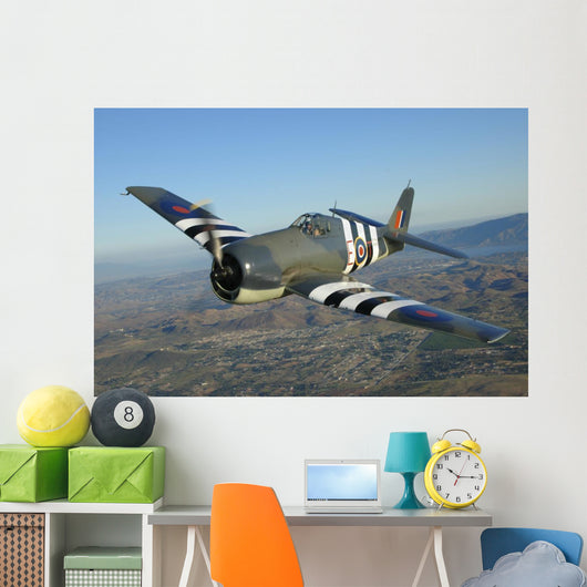 F6f Hellcat Flying Wall Decal
