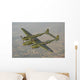 P-38 Lightning over San Wall Decal