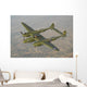 P-38 Lightning over San Wall Decal