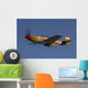 P-51c Mustang Flying Underneath Wall Decal