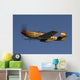 P-51c Mustang Flying Underneath Wall Decal