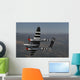 P-38 Lightning Flight over Wall Decal