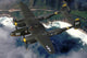 P-38 Lightning Flying over Ocean Wall Decal