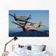 P-40 Warhawks Flying Wall Decal