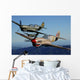 P-40 Warhawks Flying Wall Decal