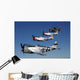 Formation P-47 Thunderbolts Flying Line-up Wall Decal