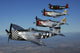 Formation P-47 Thunderbolts Flying Wall Decal