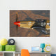P-51c Mustang Flying Wall Decal