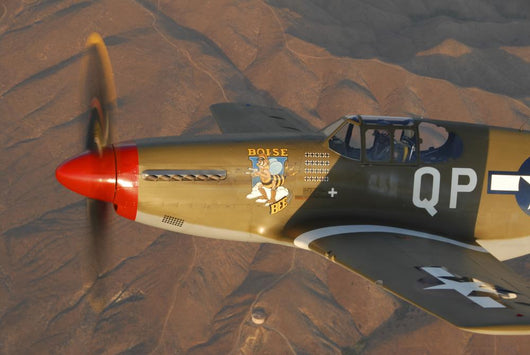 P-51c Mustang Flying Wall Decal