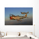 P-47 Thunderbolts Flying Pair Wall Decal