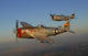 P-47 Thunderbolts Flying Pair Wall Decal