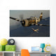 P-47 Thunderbolts Flying In-Flight Wall Decal