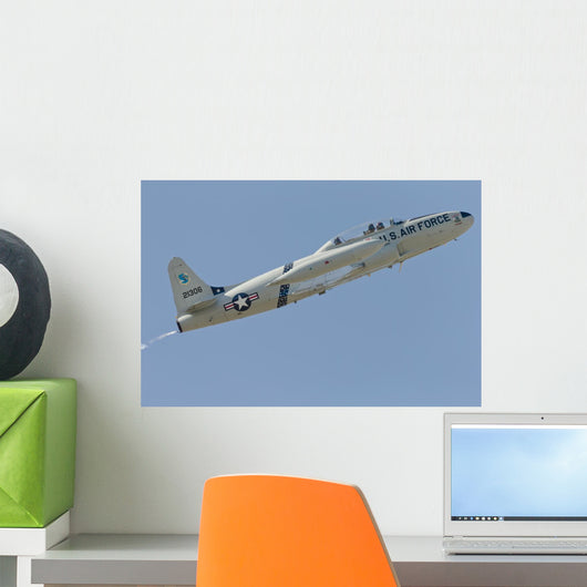 T-33 Shooting Star Flying Wall Decal
