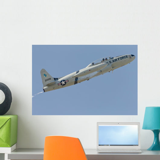 T-33 Shooting Star Flying Wall Decal