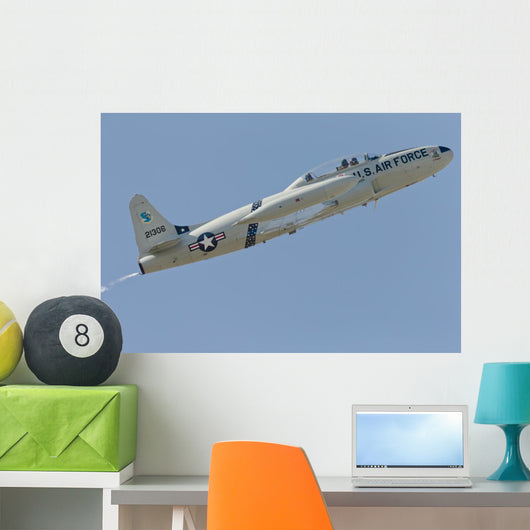 T-33 Shooting Star Flying Wall Decal
