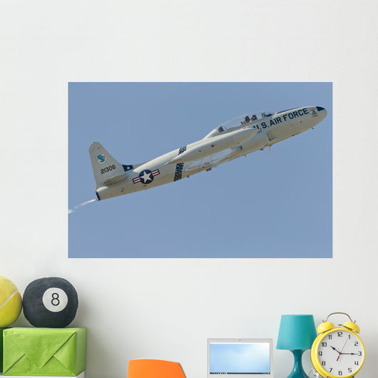 T-33 Shooting Star Flying Wall Decal