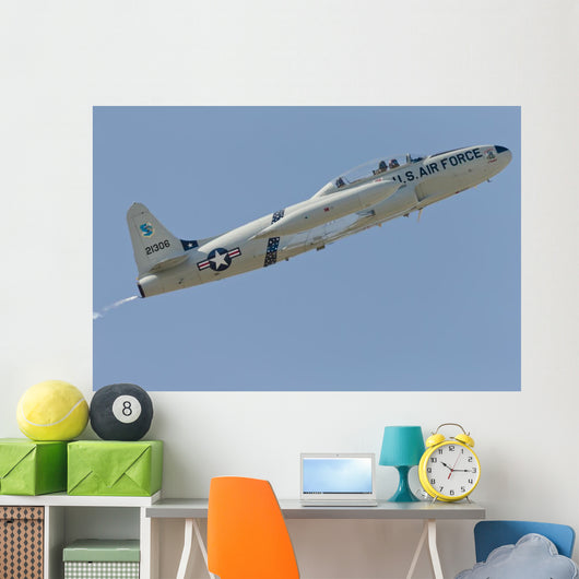 T-33 Shooting Star Flying Wall Decal